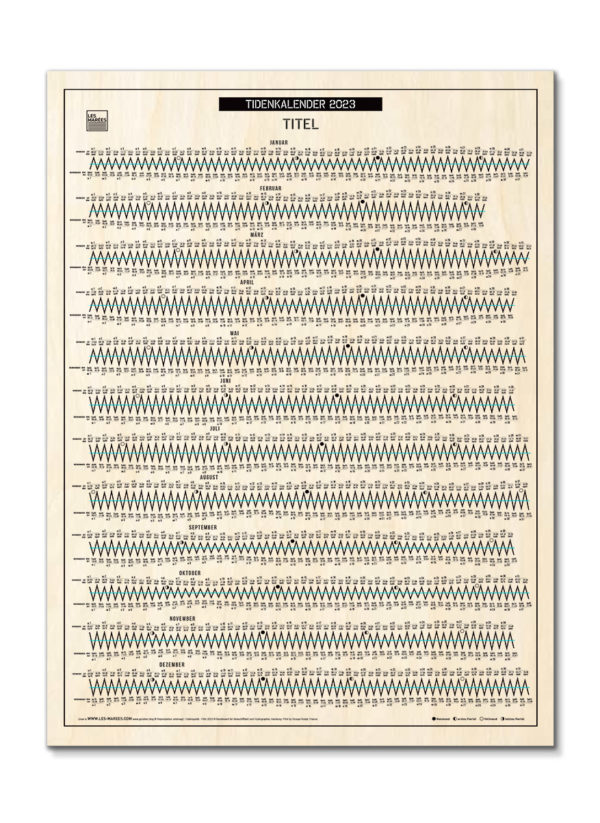 calendrier des marées mer du nord Allemagne