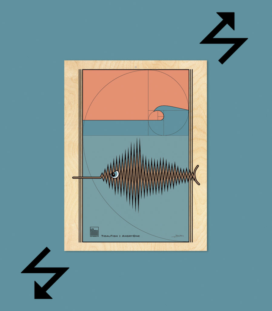 Illustration originale de poisson