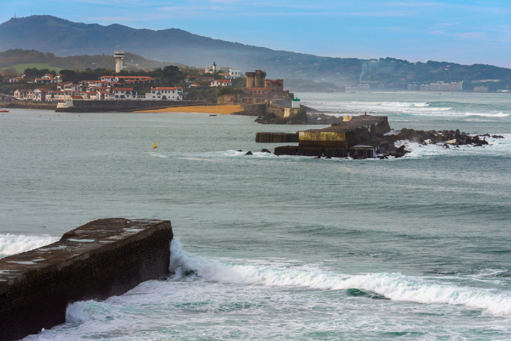 Les marées à Socoa – baie de Saint-Jean-de-Luz