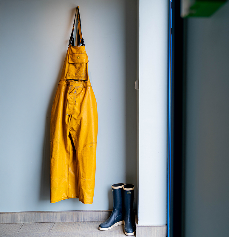 Photo d'une tenue de pêche